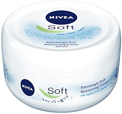Nivea Soft Moisturising Cream in Jar.. كريم مرطب للبشرة الدهنية من نيفيا